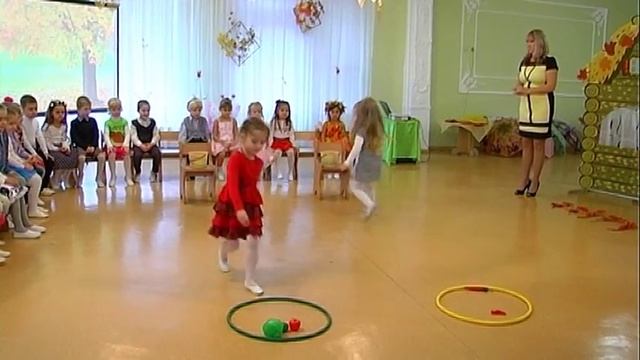 Игры на празднике ОСЕНИ (средняя группа) смотреть онлайн