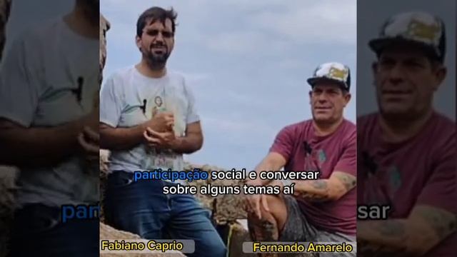 AMANHA Entrevistado: Fernando Amarelo  Cabo do Samba  Morador do Jose Menino - Surfista