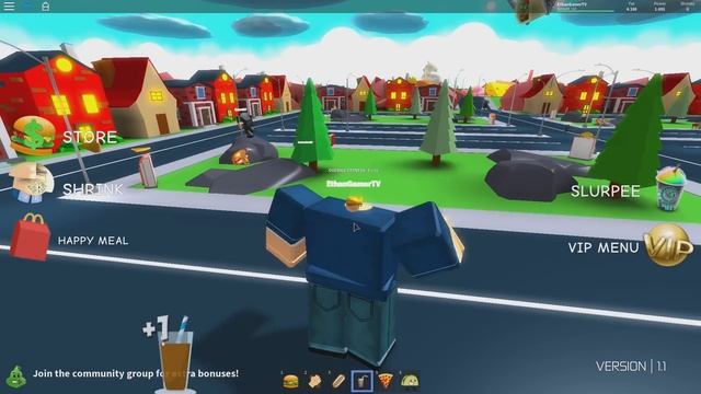 I GOT SO FAT!!! Roblox Super Fat Simulator 2 смотреть онлайн