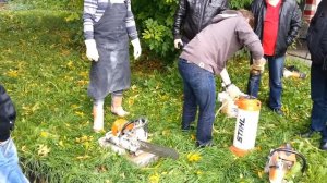 Бензорез цепной Stihl GS 461 (резка бетона,асфальта,кирпича)