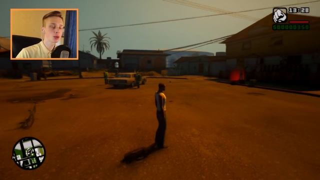 Новая GTA San Andreas! (мод на графику) смотреть онлайн