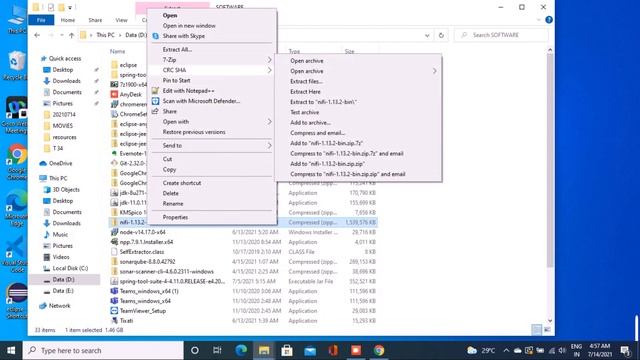 Setup Apache NiFi on Windows machine смотреть онлайн