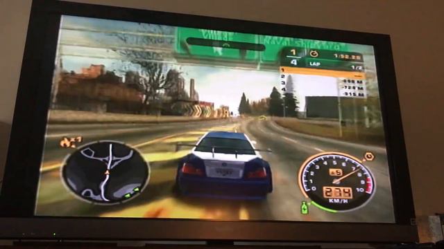 Need For Speed Most Wanted PS2 Waterfront 3:56.10 BMW M3 GTR смотреть онлайн