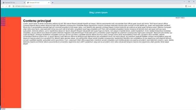 Page responsive avec CSS Grid + Flexbox смотреть онлайн