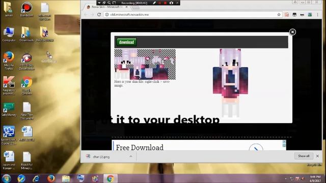 How To Change Skin In Minecraft 1.7.10 With Forge For FREE! LEGIT! (Minecraft) смотреть онлайн