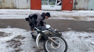 Как завести Suzuki Djebel 250