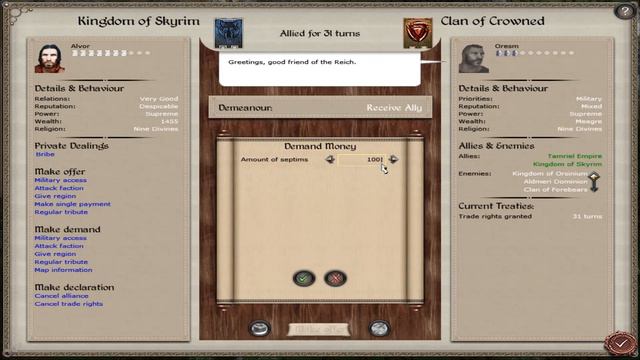 Ep14 Elder Scrolls mod Skyrim Faction Medieval 2 Total War смотреть онлайн