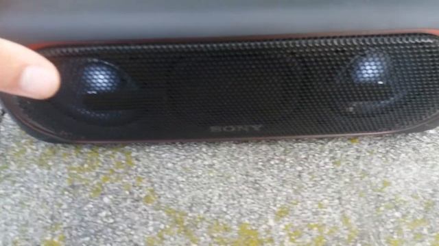 Sony srs xb40 bass test outdore смотреть онлайн