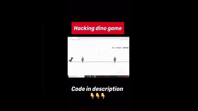Hacking games in computer | Dino game | Bgmi #games #dinogame #bgmi смотреть онлайн