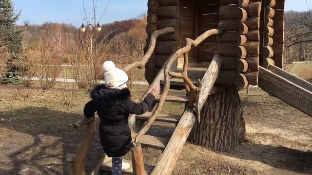 Прогулка в парке Феофания. смотреть онлайн