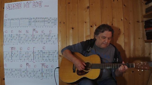 GUITAR Lesson # 613: GOODBYE, MY LOVE, GOODBYE (Demis Roussos) смотреть онлайн