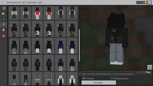 Matching cosmetic skin for MCPE [version 0.9 +66skins]+working on thehive смотреть онлайн