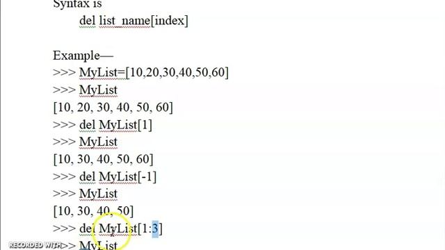 List in Python Part 2 смотреть онлайн