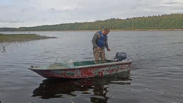 лодка Вега. отдых на Вуоксе. тюнинг,ремонт алюминиевой лодки. шлюз гремучий. Барышево. смотреть онлайн