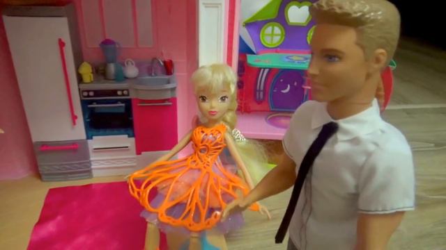 У Барби вечеринка и День Влюбленных/Barbie party and Valentine's Day/ смотреть онлайн