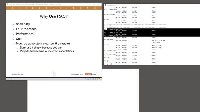1 Why You Should Use RAC, Oracle 12c RAC Primer смотреть онлайн