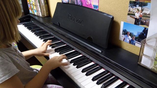 Весёлые каникулы Фогель пианино Ермолаева Василиса смотреть онлайн