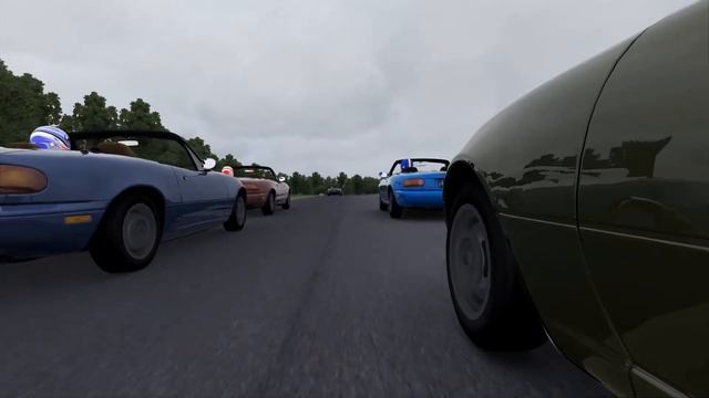 [AC Online] Miata @ Cadwell Park / 1st lap смотреть онлайн