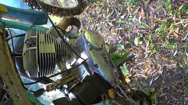 ИЖ К11. Первый выезд в лес. ИЖ Планета едет задним ходом!) смотреть онлайн