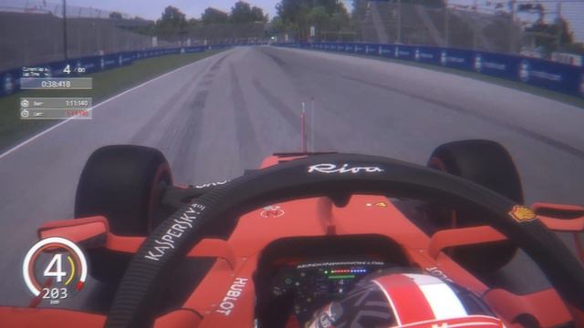 Recreated Mexico GP 2019 Pole Lap | Assetto Corsa смотреть онлайн