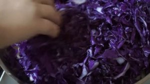 Что приготовить из краснокочанной капусты/ краснокочанная капуста с яблоками.Red cabbage with apple