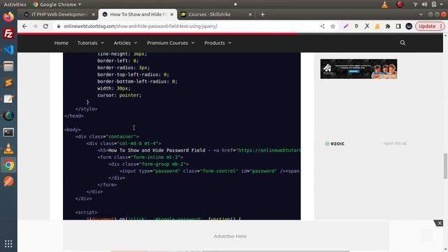 How To Show and Hide Password Field Text Using jQuery || How to Create Show Hide Password Function смотреть онлайн