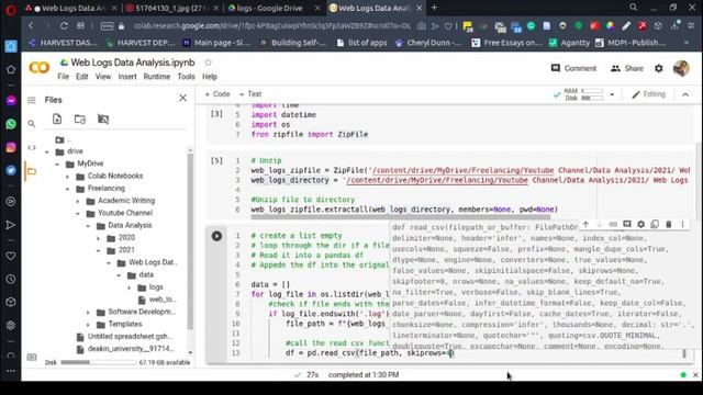 website logs data analysis with python part 1 смотреть онлайн