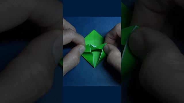 DIY Origami Hexahedron Spinner #shorts смотреть онлайн
