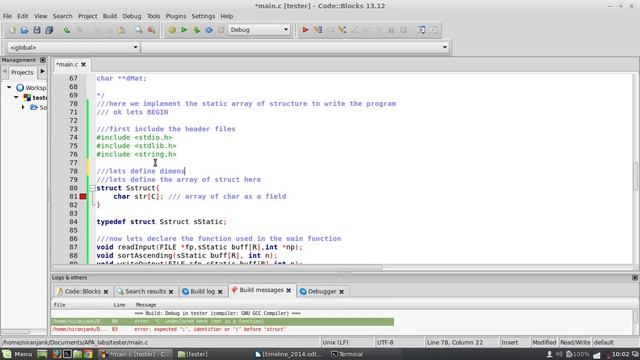 Session 8 : Algorithm And Programming In C - Using Static Array Of Structure смотреть онлайн