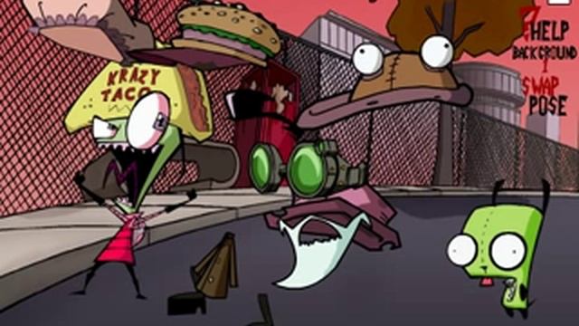 Invader ZIM Disguise Game Walkthrough