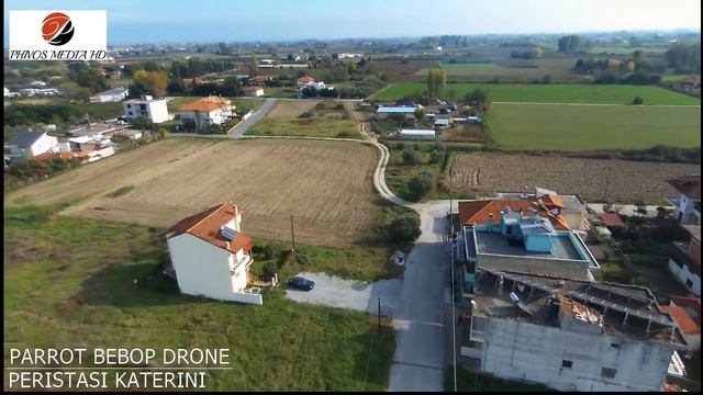 PARROT BEBOP DRONE AND SKYCONTROLLER Phivos Media Society flight over Peristasi смотреть онлайн