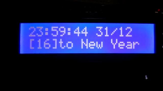 Arduino New Year Countdown смотреть онлайн
