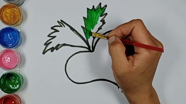 How To Draw A Turnip For Children /Как нарисовать репку детям /Bolalar Uchun Sholgam Rasm Chizish