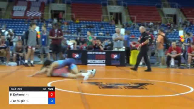 113 Lbs Round Of 32 - Benjamin DeForest, North Dakota Vs Jack Consiglio, Pennsylvania Df53 смотреть онлайн