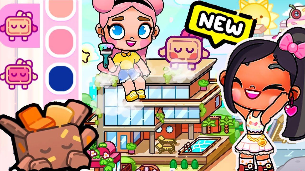 ОГРОМНЫЙ ДОМ ОБНОВЛЕНИЕ В AVATAR WORLD РЕЖИМ СТРОИТЕЛЬСТВА - МЕБЕЛЬНЫЙ МАГАЗИН СПОЙЛЕР ! смотреть онлайн