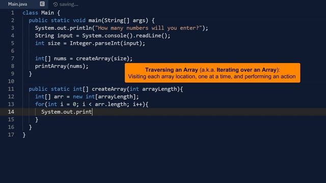 Lesson 9-3 Traversing an Array (Introductory Java Programming for AP Computer Science A) смотреть онлайн