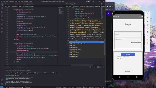 React Native & PHP Tutorial #2 - Sign Up & Sign In Pages смотреть онлайн
