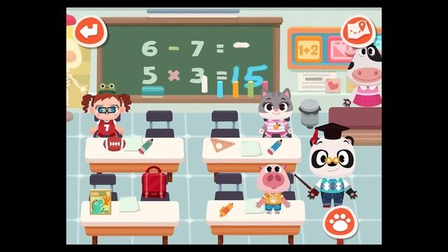 New Update The Secret Lab in a School Areas - Dr. Panda Town смотреть онлайн