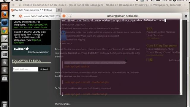 Install Double Commander 0.5 - Dual Panel File Manager for Ubuntu/Linux Mint смотреть онлайн