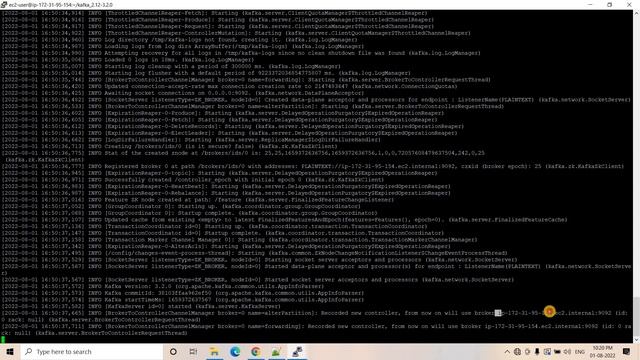 Setting up a single node Kafka Cluster on EC2 смотреть онлайн