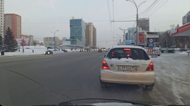 Из центра на левый берег Новосибирска - самый оптимальный маршрут января 2021 смотреть онлайн