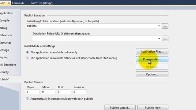 How to Export Programs as '.exe' (Visual Basic 2012, 2010, 2008, 2006) смотреть онлайн