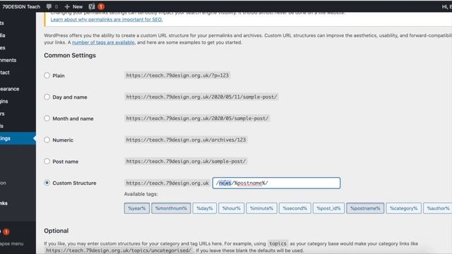Learning the Wordpress Basics: The Settings and Permalink смотреть онлайн
