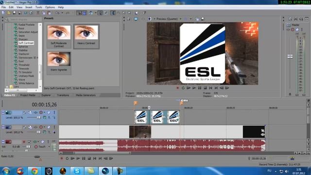 Урок по SonyVegas 11.0 вставка картинки в видео смотреть онлайн