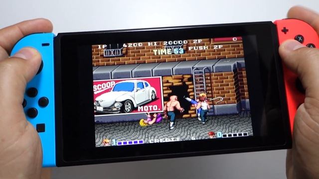 Arcade Archives DOUBLE DRAGON Nintendo Switch gameplay смотреть онлайн