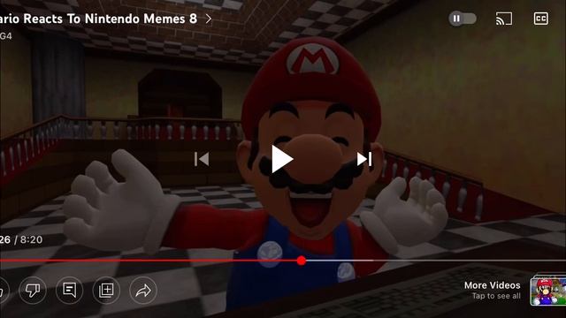 Dang, just Mario (Reacting to Mario Reacts to Nintendo Memes 8) смотреть онлайн