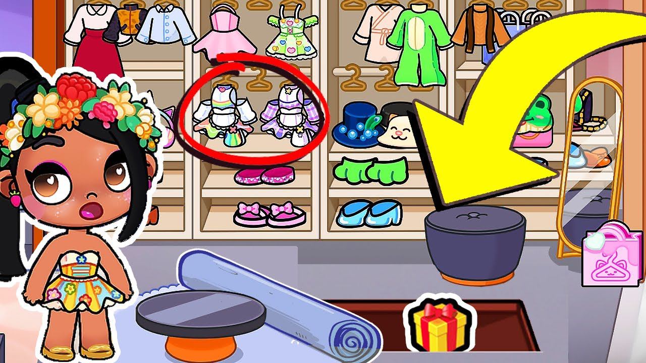 СЕКРЕТЫ В ОСОБНЯКЕ - НОВАЯ ОДЕЖДА В МАГАЗИНЕ - ОБНОВЛЕНИЕ в AVATAR WORLD смотреть онлайн