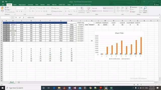compare two columns in excel sheet смотреть онлайн