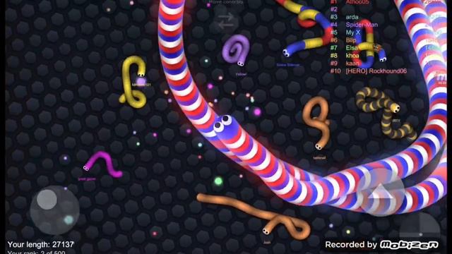 Вормикс ио игра |😃 Я УБ** МНОГО ЧЕРВЯЧКОВ И 1 МЕСТО . смотреть онлайн
