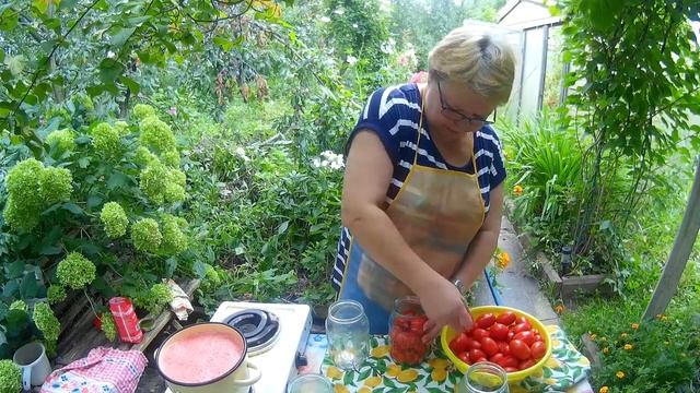 Помидоры в собственном соку на зиму смотреть онлайн